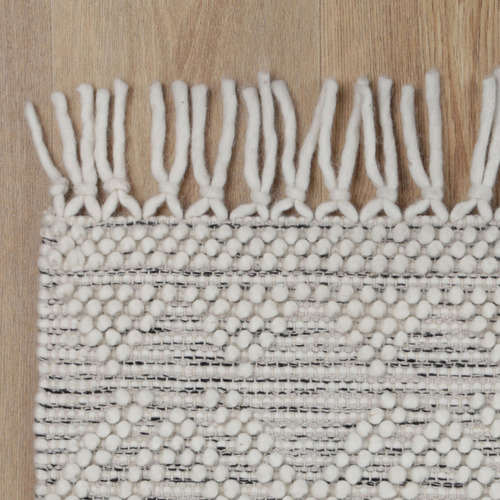 Grey & Natural Perla Wool Rug