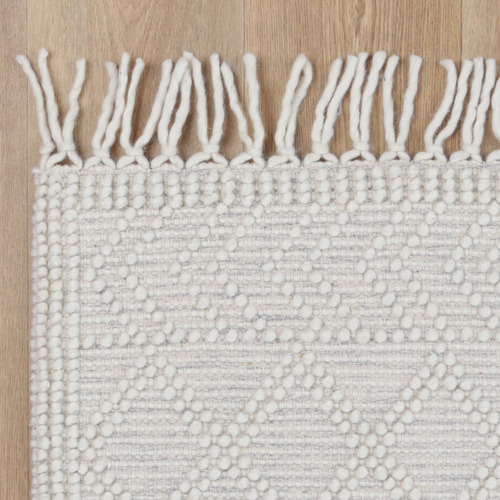 Natural & Grey Perla Wool Rug