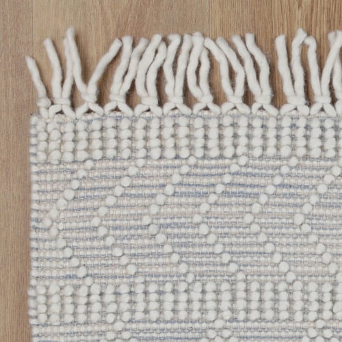 Blue Perla Wool Rug