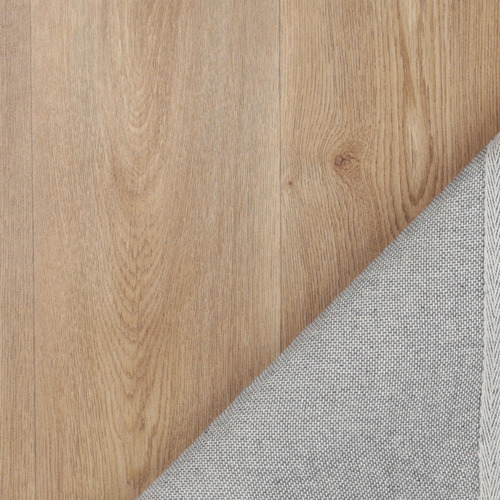 Beige Posy Labyrinth Power-Loomed Rug