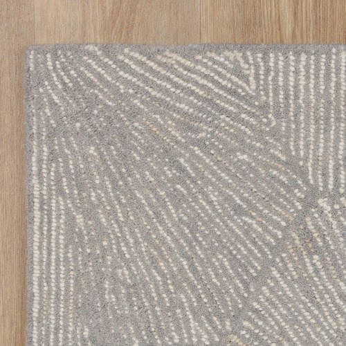Ash Posy Penta Power-Loomed Rug