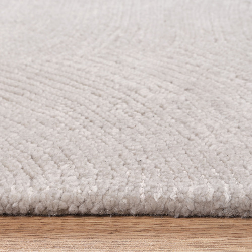 Ivory Loren Wool & Viscose Rug