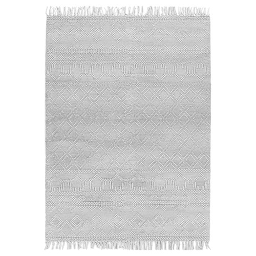 Grey Perla Wool Rug