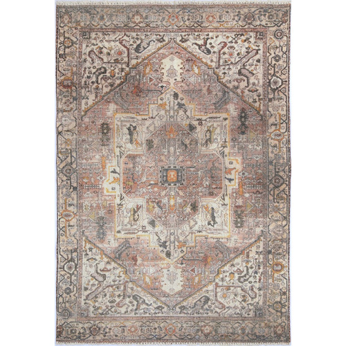 WildYarn Nomad Cairo HandKnotted Wool Rug Temple & ster