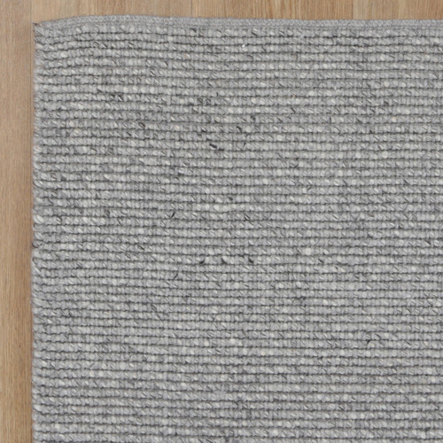 Lifestyle Floors Grey Gabbro Hand-Braided Wool-Blend Rug