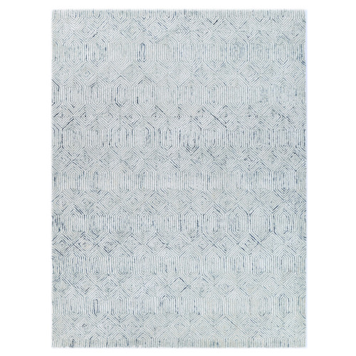 WildYarn Crystal Astrior Hand-Knotted Wool-Blend Rug | Temple & Webster
