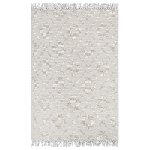 Beige Marco Tribal Wool Rug