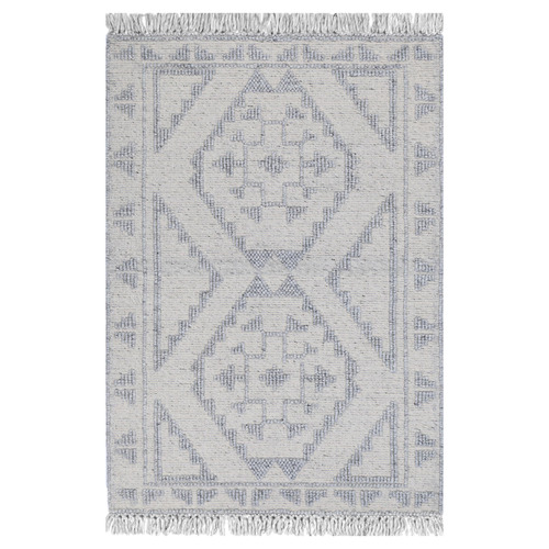 Grey Marco Ornamental Wool Rug