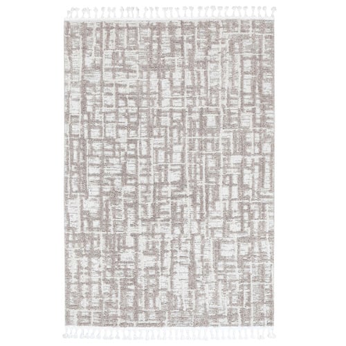 Beige Kubra Contemporary Rug