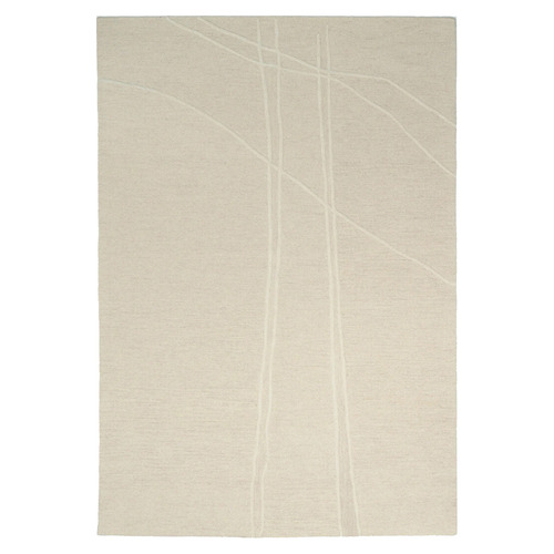 Beige Fabien Hand-Tufted Crossroad Cotton Rug