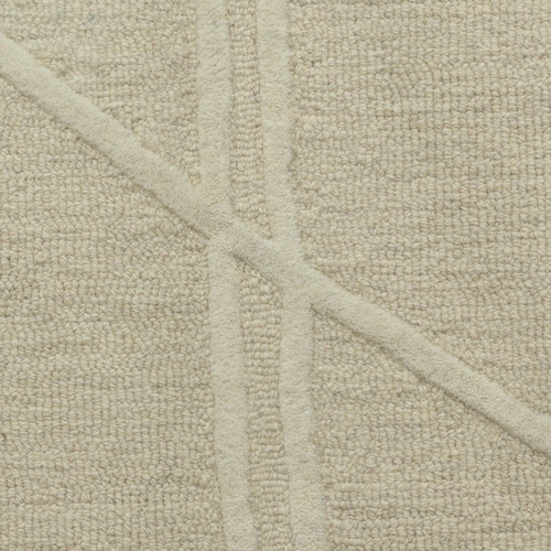Beige Fabien Hand-Tufted Crossroad Cotton Rug