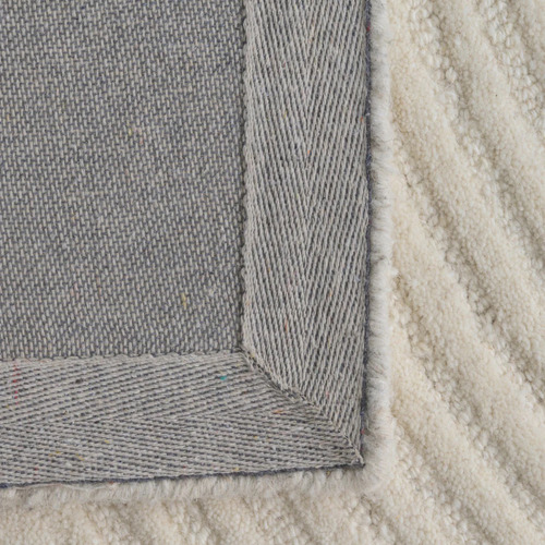 Cream Fabian Infinity Hand-Tufted Cotton Rug