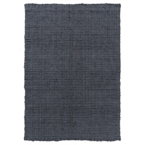 Slate Ellis Hand-Loomed Jute Rug