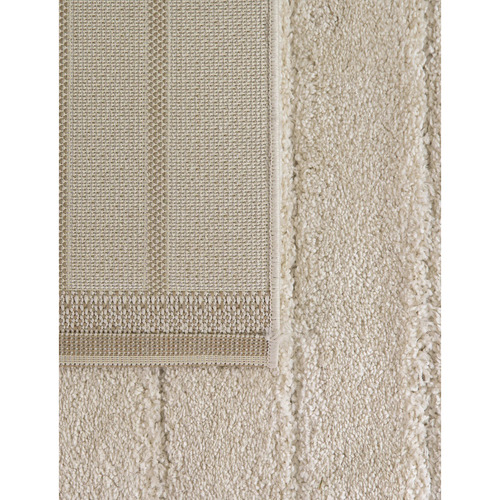 Cream Beige Liege Contemporary Rug