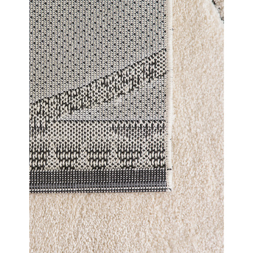 Cream Black Liege Rug