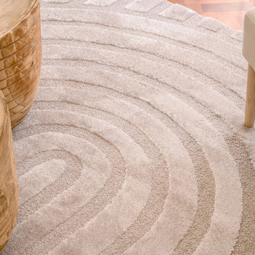 Cream Lilly Modern Rug