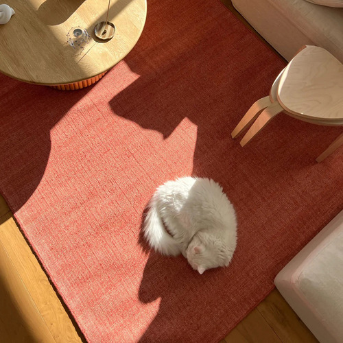 Watermelon Noosa Jute Rug