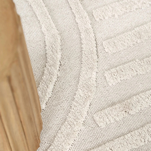 Ivory Aster Contemporary Rug