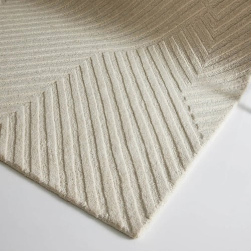 Ivory Corbin Hand-Tufted Wool Rug