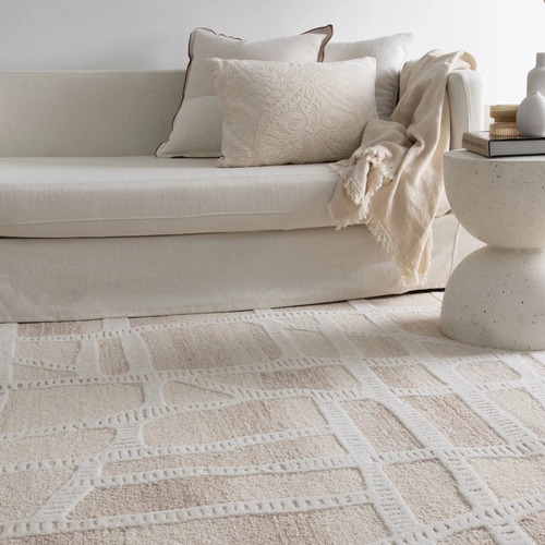Ivory Lidia Wool Rug
