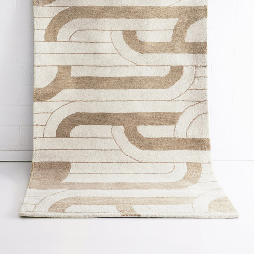 Ivory Declan Wool Rug