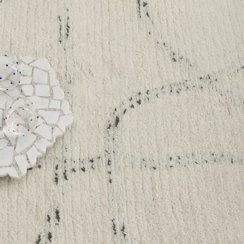 Ivory Cira Wool Rug