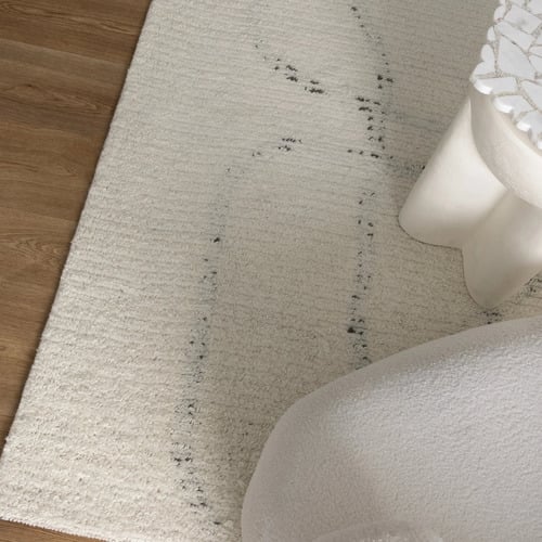 Ivory Cira Wool Rug