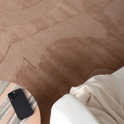 Peach Celeste Wool Rug