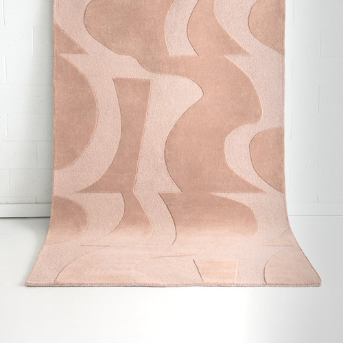 Peach Celeste Wool Rug