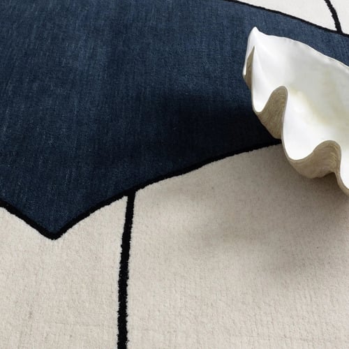 Blue Thibault Wool Rug