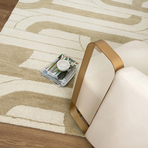 Ivory Declan Wool Rug