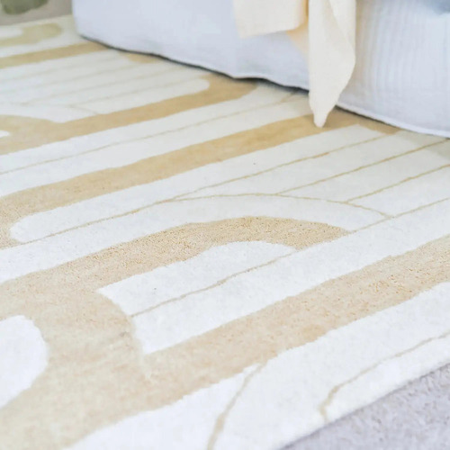 Ivory Declan Wool Rug