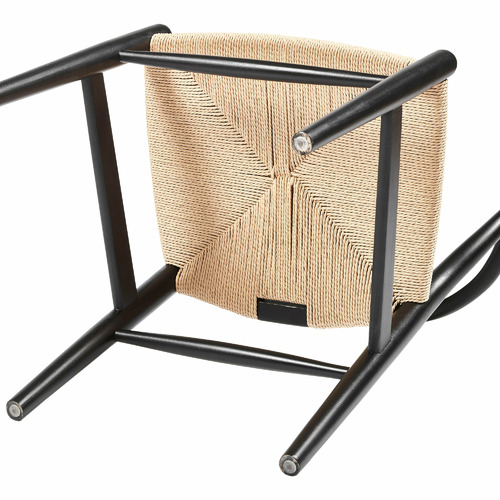 Black & Natural Replica Hans Wegner Wishbone Chairs