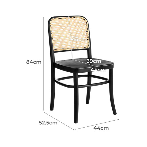 Kayla Bay by Temple & ster Hoffmann Replica Beech Wood & Rattan