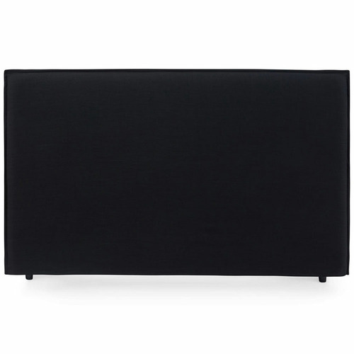 Kayla Bay by Temple & ster Black Diablo Bedhead with Slipcover