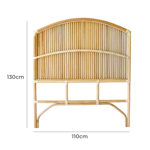 Kayla Bay by Temple & ster Blossom Rattan Bedhead