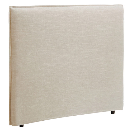 Latte Diablo Bedhead with Slipcover | Temple & Webster
