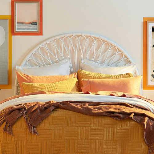 Kayla Bay by Temple & ster Layla Queen Rattan Headboard