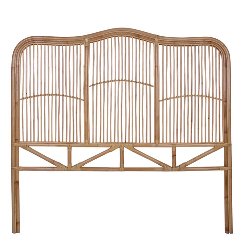 Kayla Bay by Temple & ster Natural Marley Rattan Bedhead