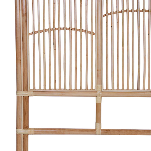 Kayla Bay by Temple & ster Natural Marley Rattan Bedhead