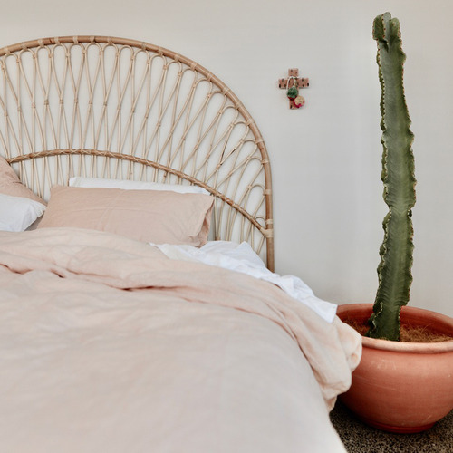 Kayla Bay by Temple & ster Remi Rattan Bedhead