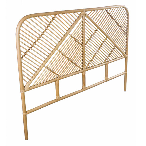 Kayla Bay by Temple & ster Natural Coraline Rattan Bedhead