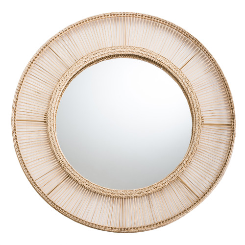 Kayla Bay by Temple & ster Cora Round Rattan Mirror The Build by