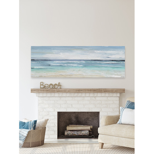 Beach On Stretched Canvas Wall Art
