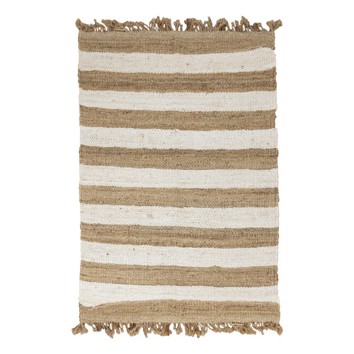 Kayla Bay by Temple & ster White Chunky Jute Rug