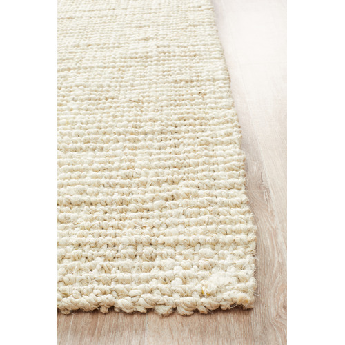 Kayla Bay by Temple & ster Jasmine Bleached Jute Rug