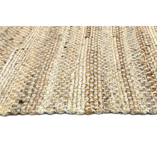 Kayla Bay by Temple & ster Blue Taj Basket Weave Jute Rug