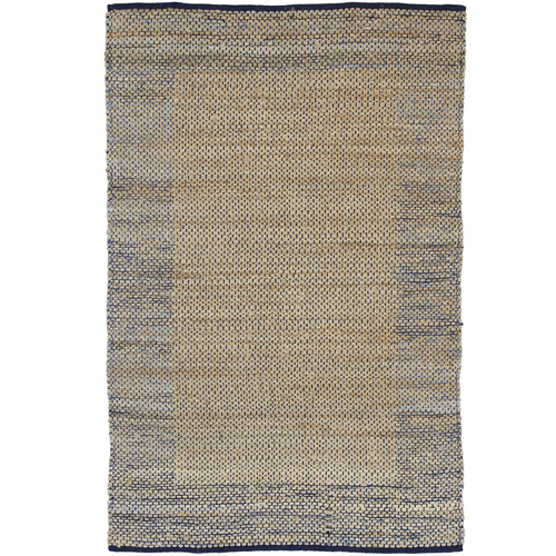 Kayla Bay by Temple & ster Blue Curated Mahal Braided Border Rug