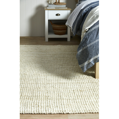Kayla Bay by Temple & ster Bleached Watson HandWoven Jute Rug