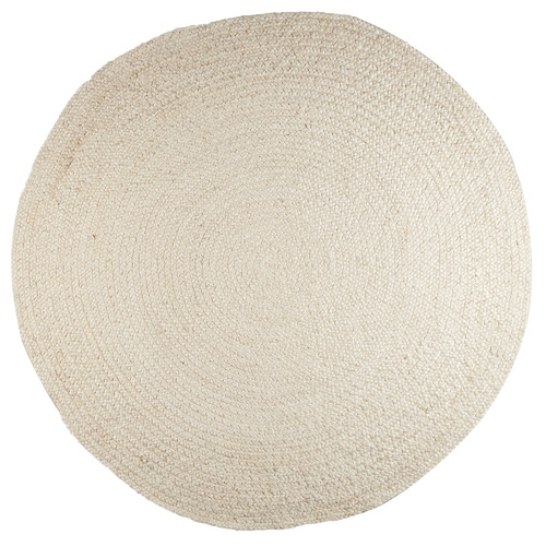 Kayla Bay by Temple & ster Bleached Premium Braided Jute Rug
